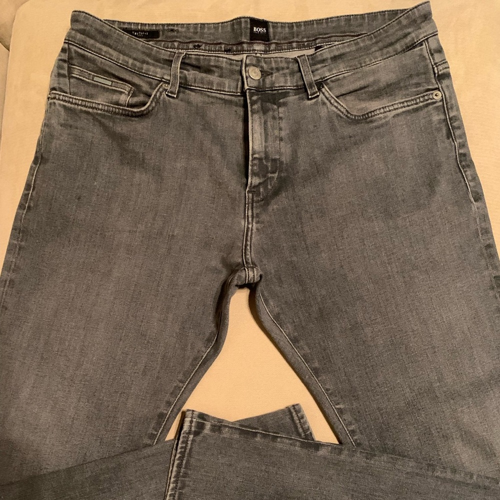 Hugo Boss Charcoal Denim Pants